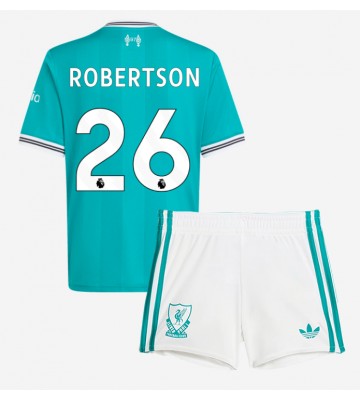 Liverpool Andrew Robertson #26 Tredje Tröja Barn 2025-26 Kortärmad (+ Korta byxor)